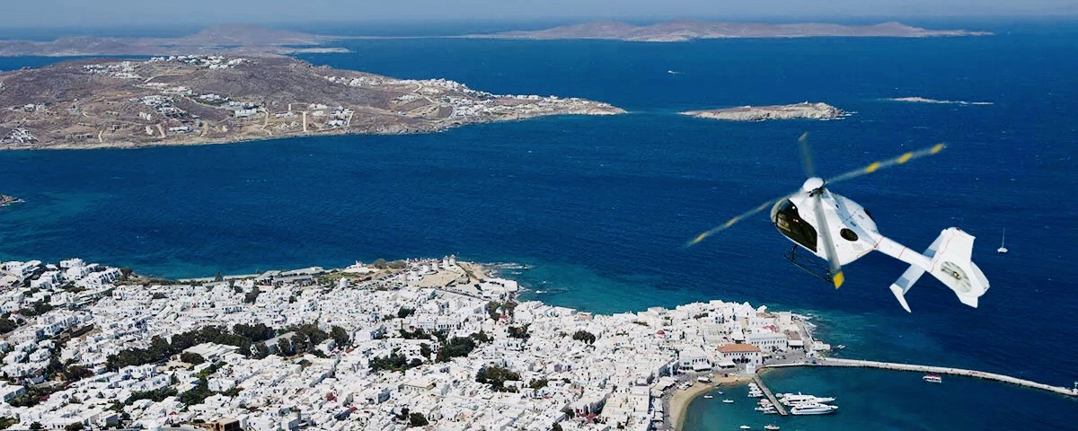 tour helicoptere mykonos